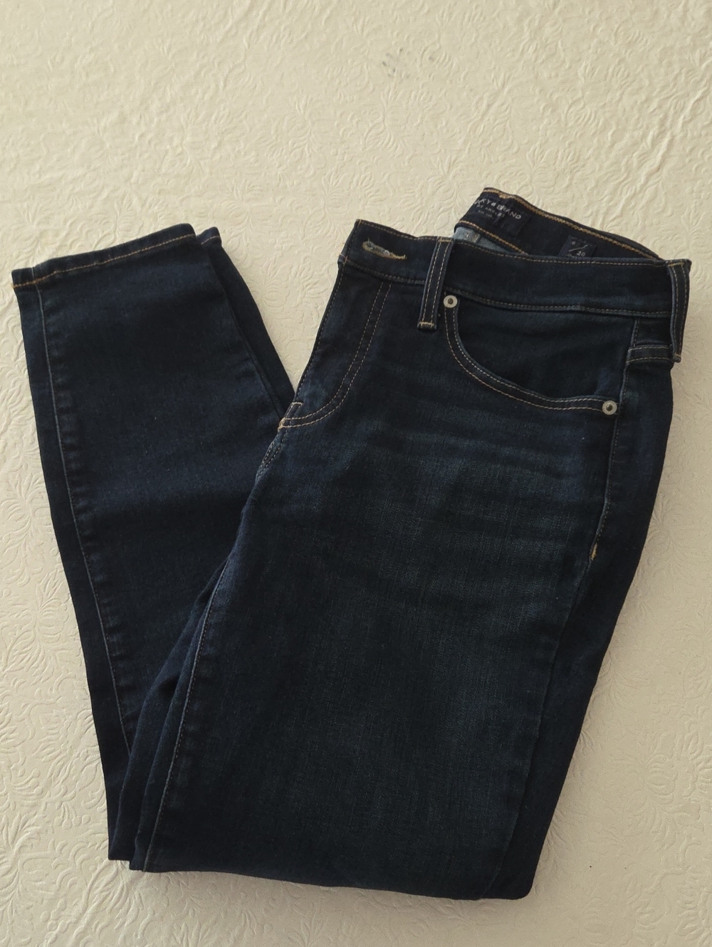 Lucky Brand Dark Indigo Skinny Jeans Mid Rise